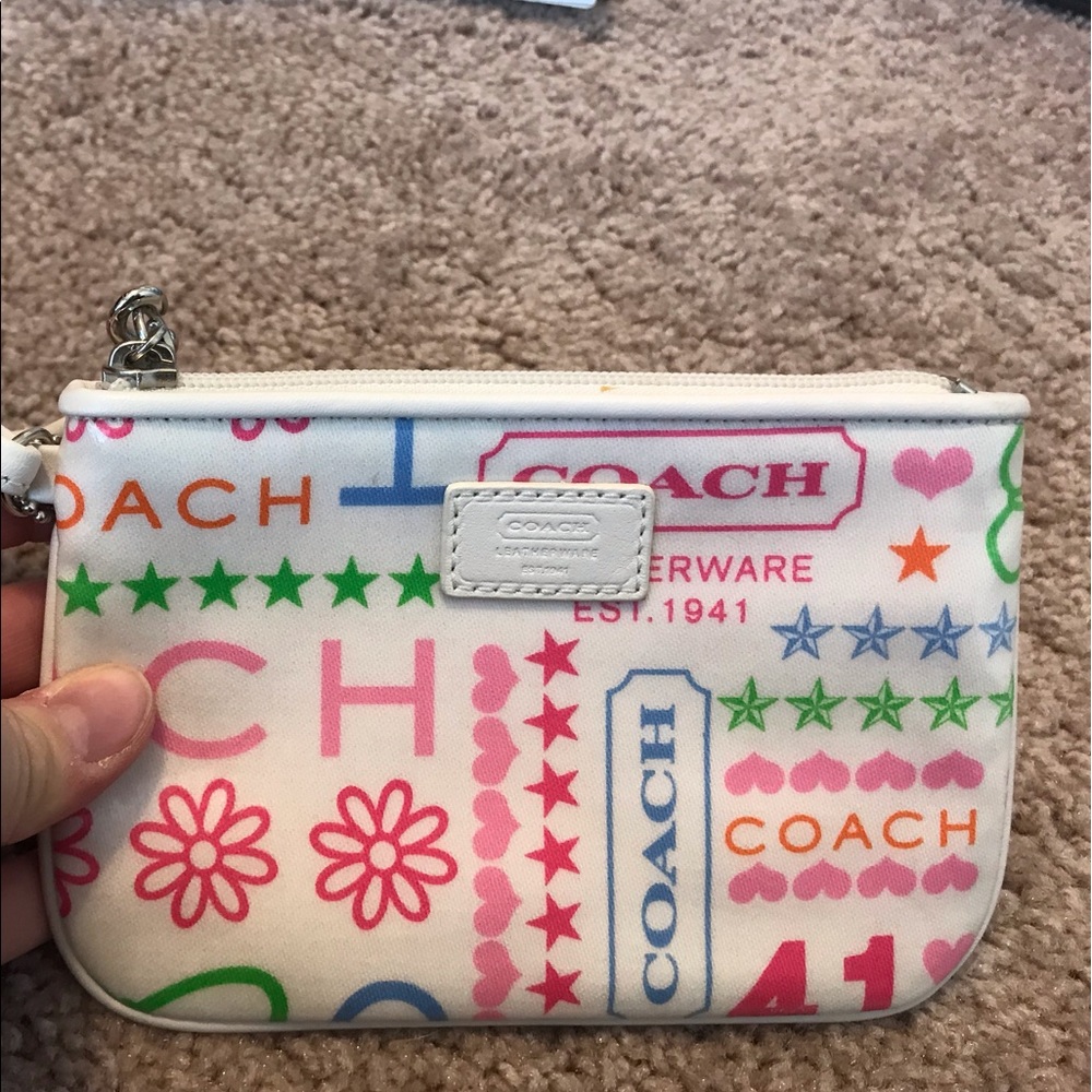 Authentic Coach wristlet